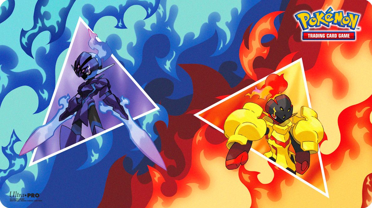 Playmat - Pokemon:, Featuring: Armarouge &amp; Ceruledge