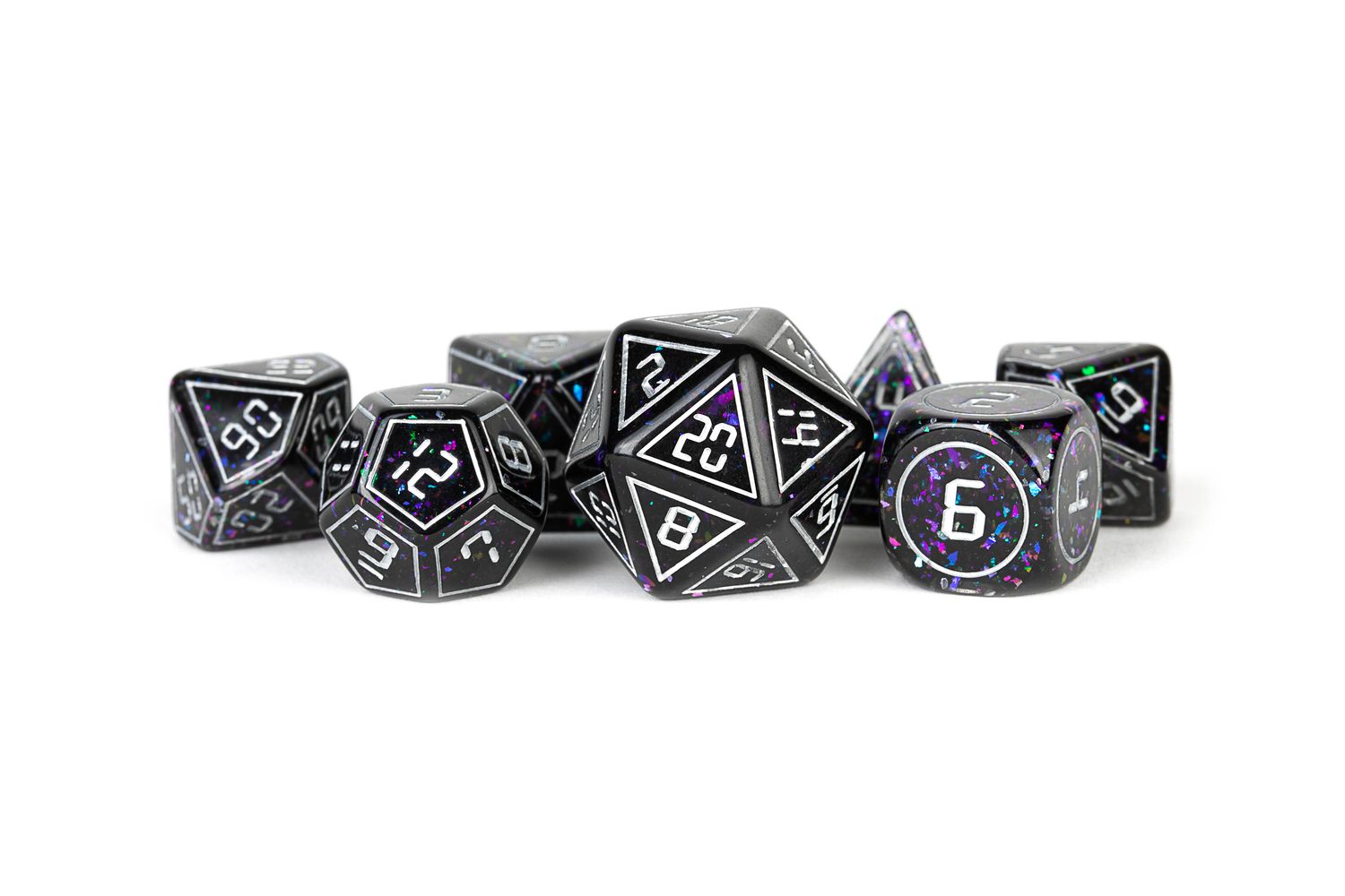 7-Piece RPG Dice Set: Interior Design (Fanroll) -, Name: Void