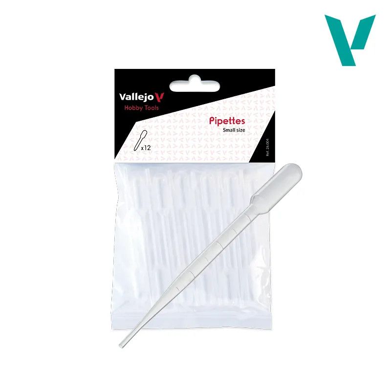Paint Mixing Pipettes, Size: Small - 12x1ml
