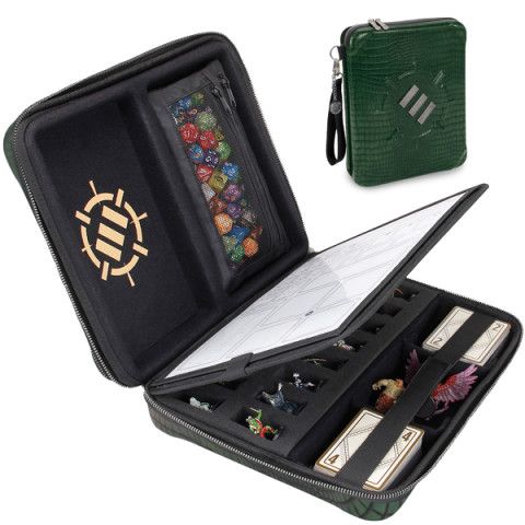 AP Enhance Tabletop RPG Organizer Collector's Edition, Color: Green