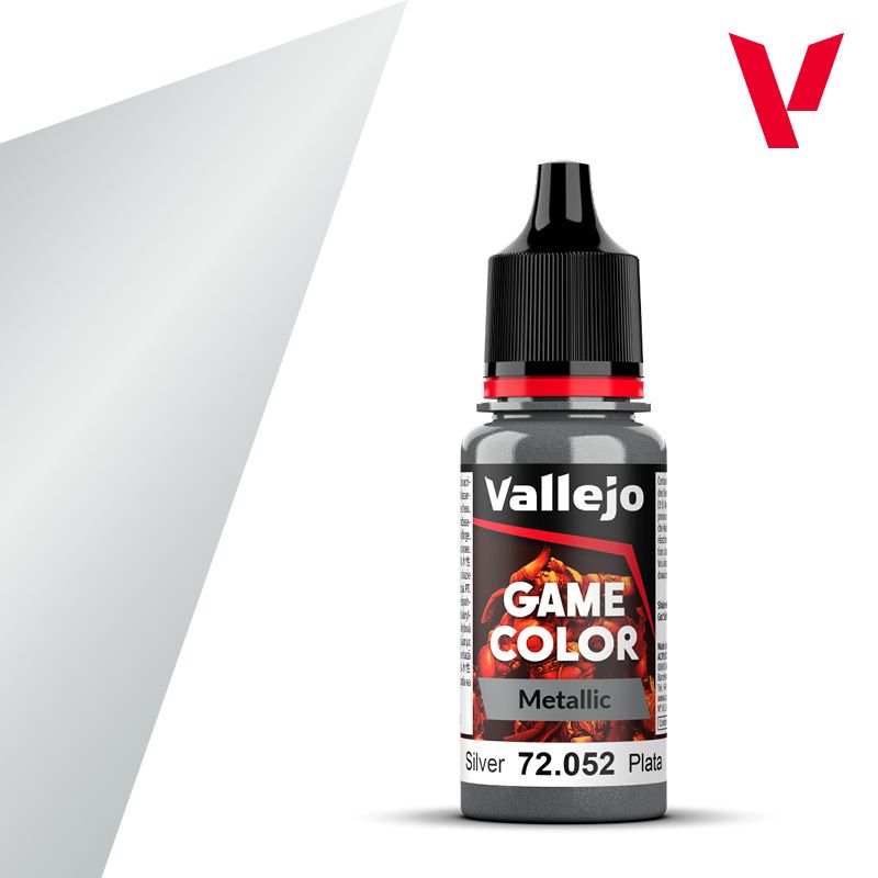 Vallejo: Game Color Metallic, Color: SILVER