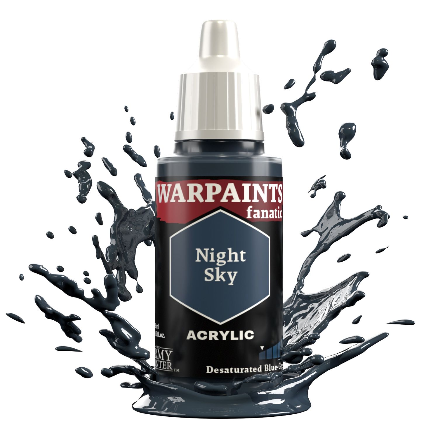Warpaints Fanatic: Desaturated Blues-Greys, Color: Night Sky
