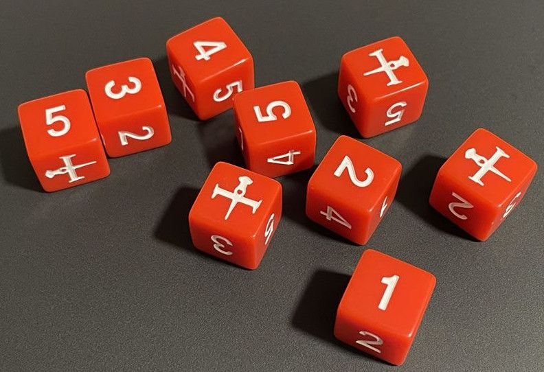 Cowboy Bebop RPG: Dice Set -, Type: Swordfish II