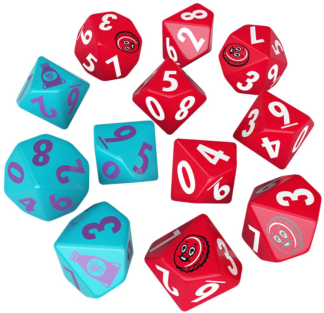 Fallout Factions: Dice Set -, Type: Nuka Cola