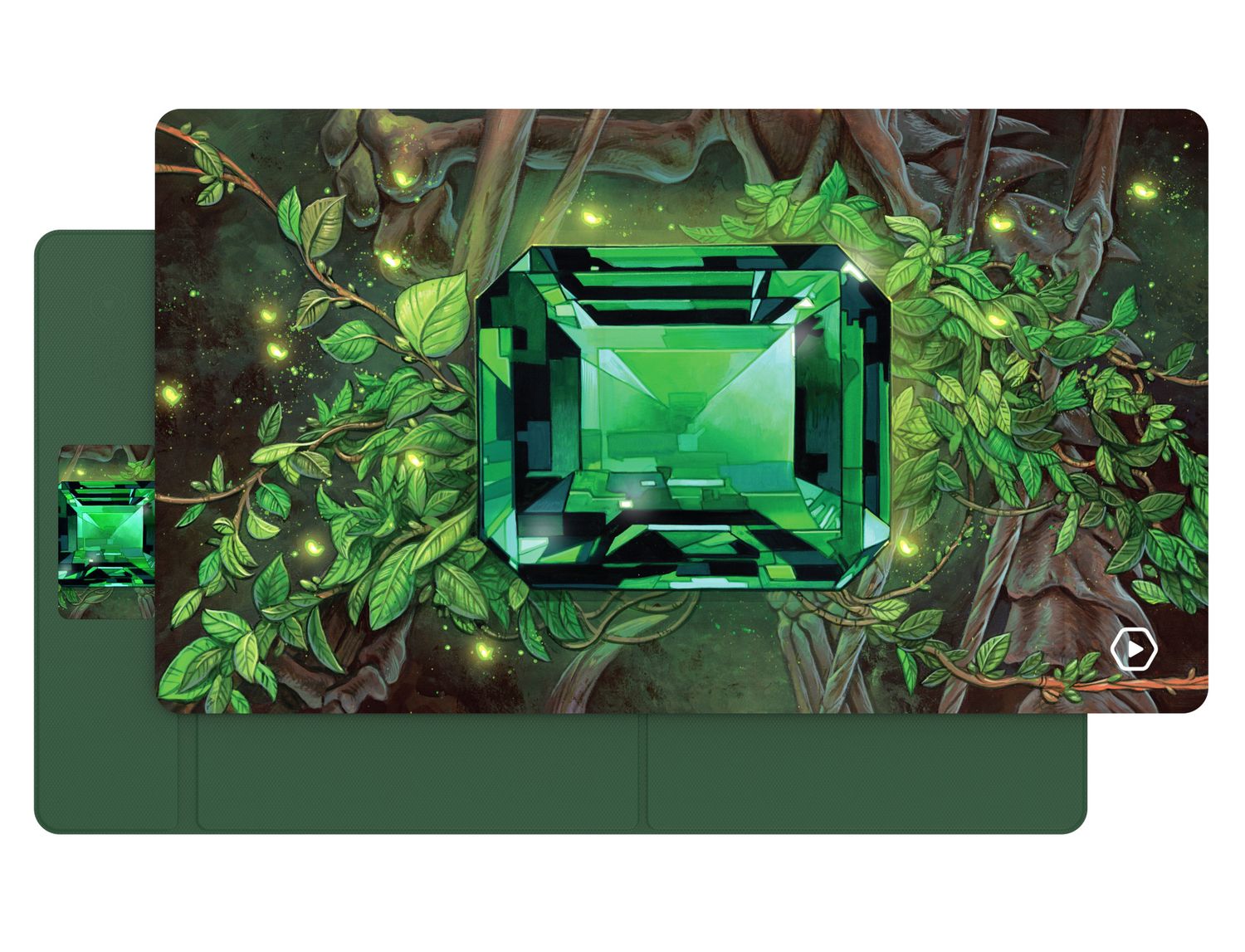 Foldable Playmat - MTG Chris Seaman Series:, Type: Emerald