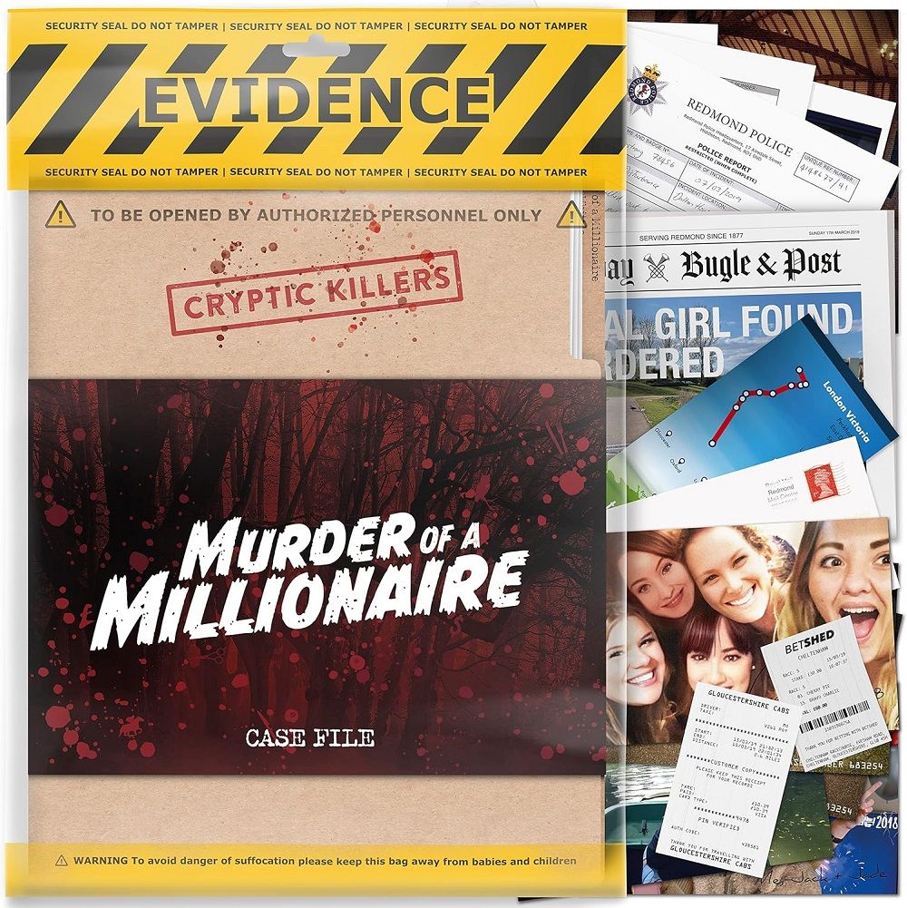 Cryptic Killers:, Name: Murder of a Millionaire
