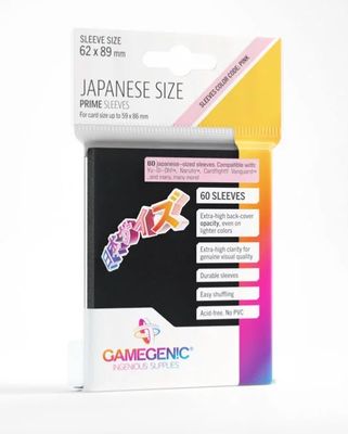 62 x 89 card sleeves Gamegenic Matte Prime Sleeves - Green (100ct)