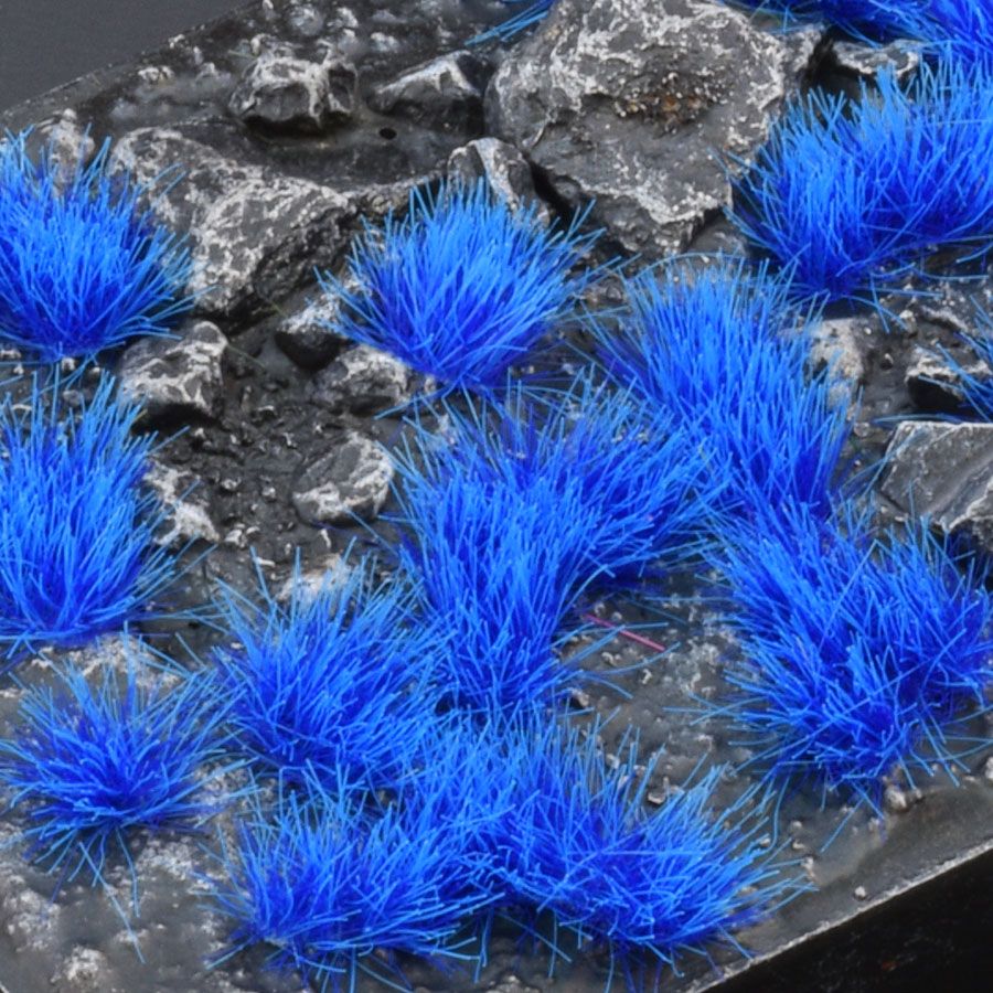 Gamers Grass Alien 6mm Tuft Wild -, Type: Blue