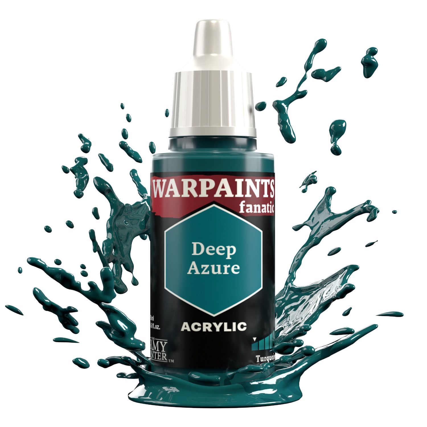 Warpaints Fanatic: Turquoises , Color: Deep Azure
