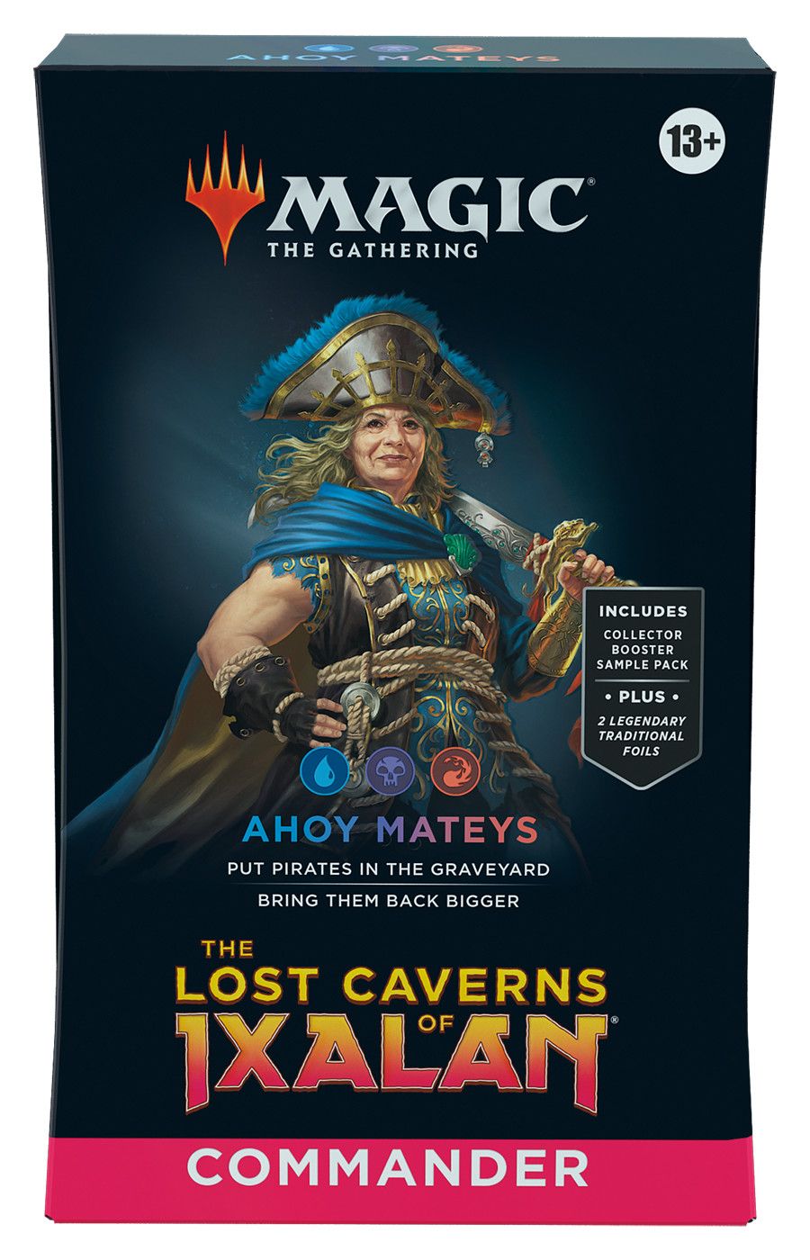 Magic the Gathering TCG The Lost Caverns of Ixalan Commander Deck , Deck: Ahoy Mateys