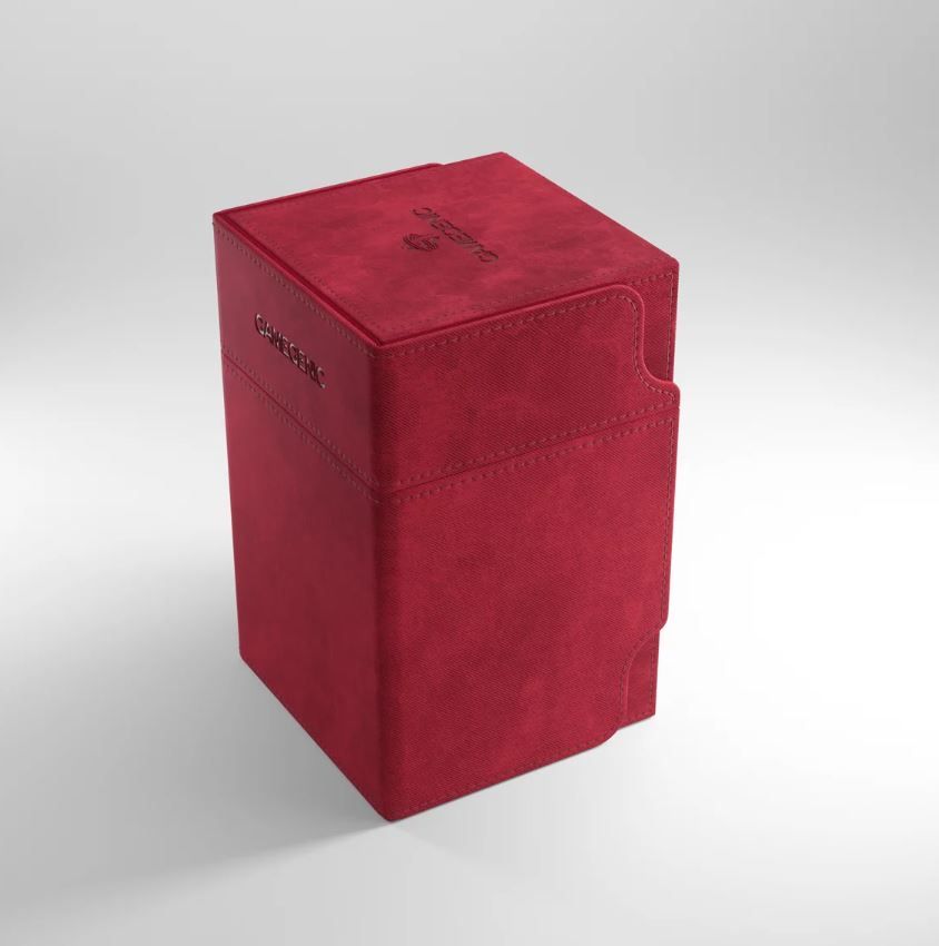 Deck Box - Watchtower XL (100+), Color: Red