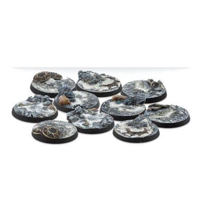 Warcrow: 30mm Scenery Bases -, Type: Northern Tribes
