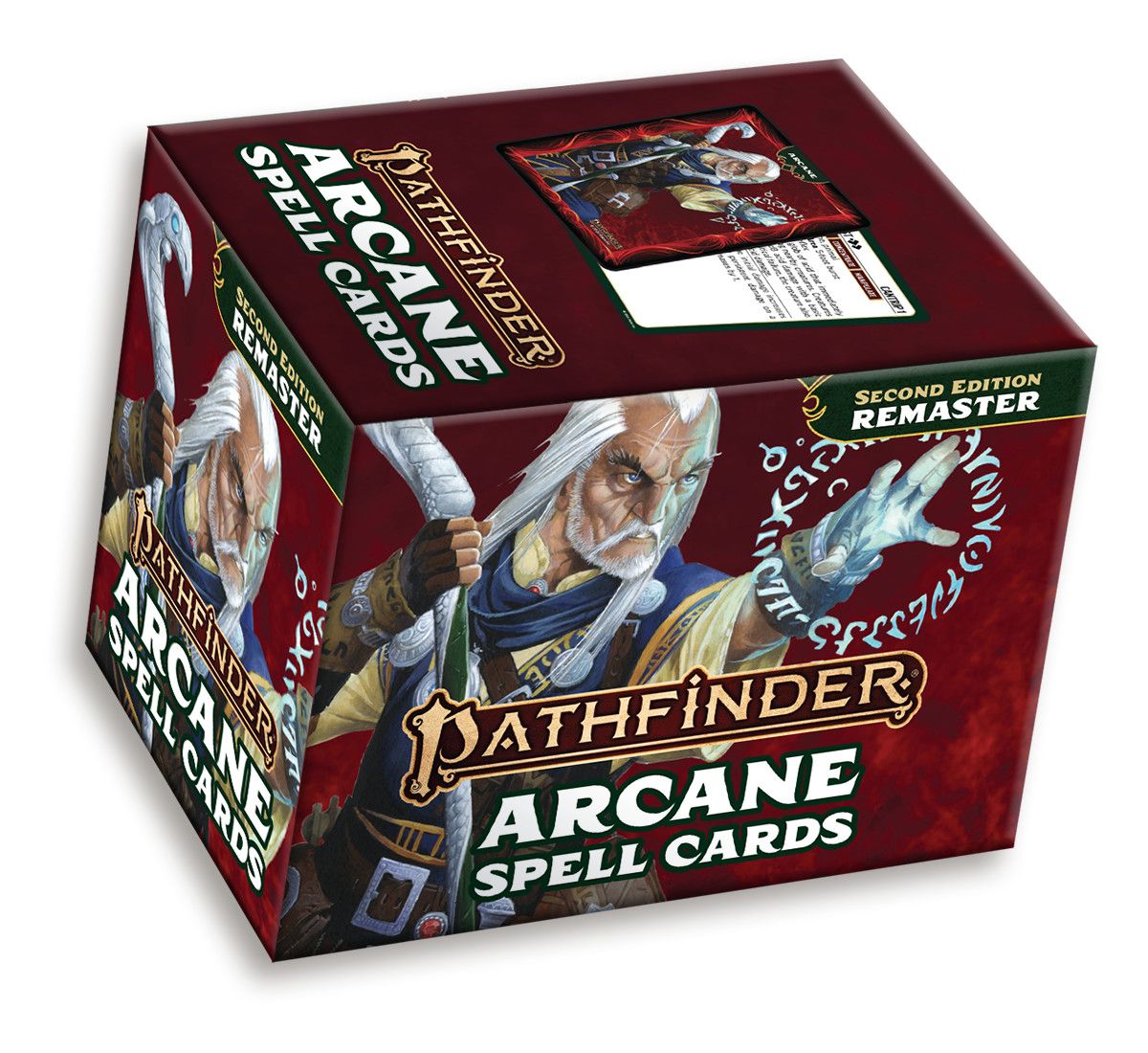 Pathfinder RPG 2E Remastered Spell Cards -, Deck: Arcane