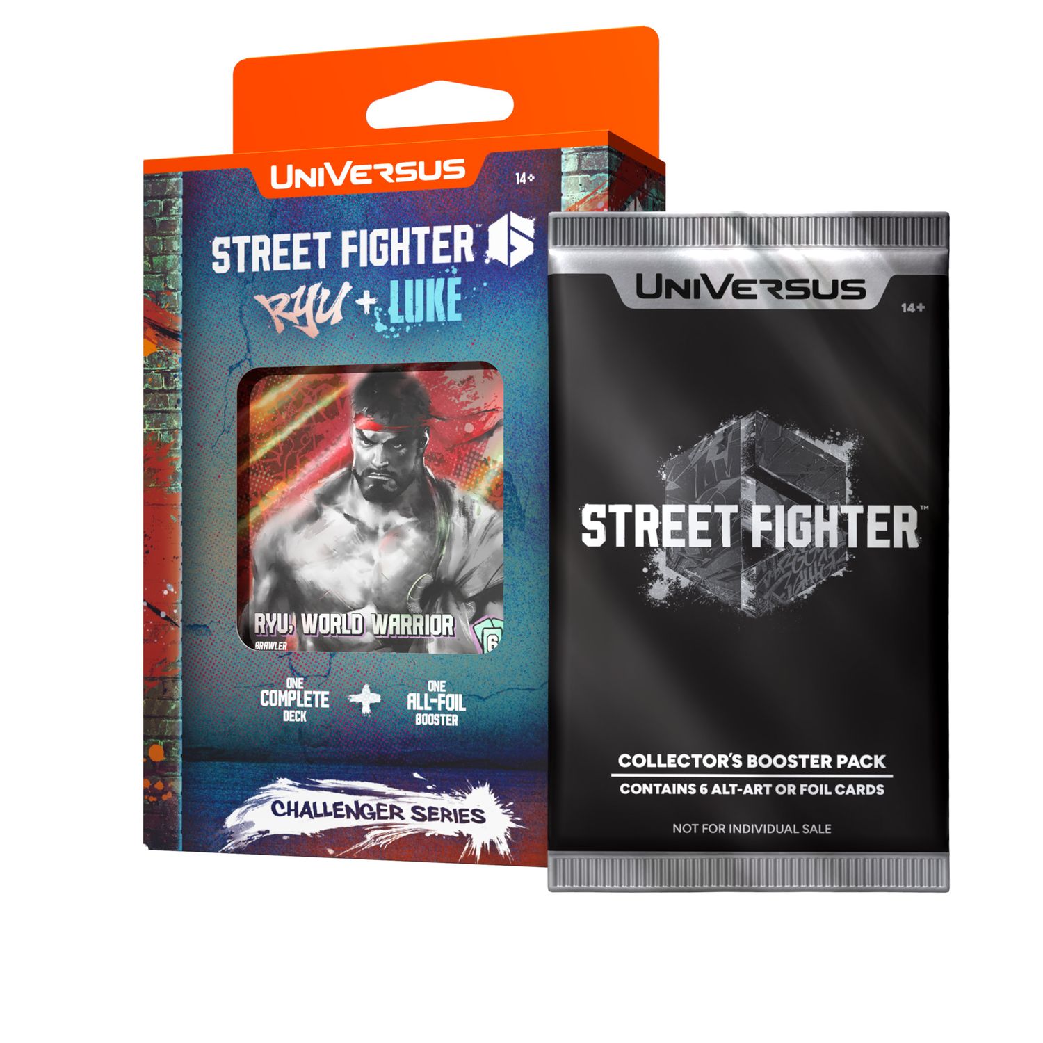 Universus CCG - Challenger Series - Street Fighter Decks -, Type: Ryu + Luke