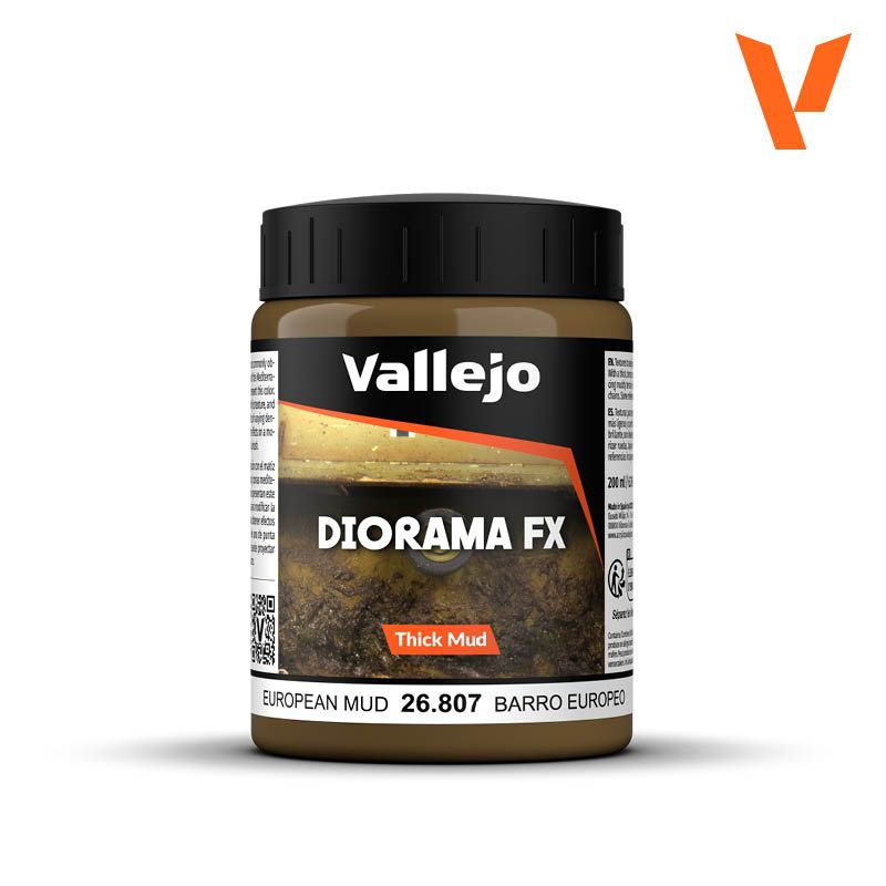 Vallejo Diorama FX: Thick Mud -, Type: European