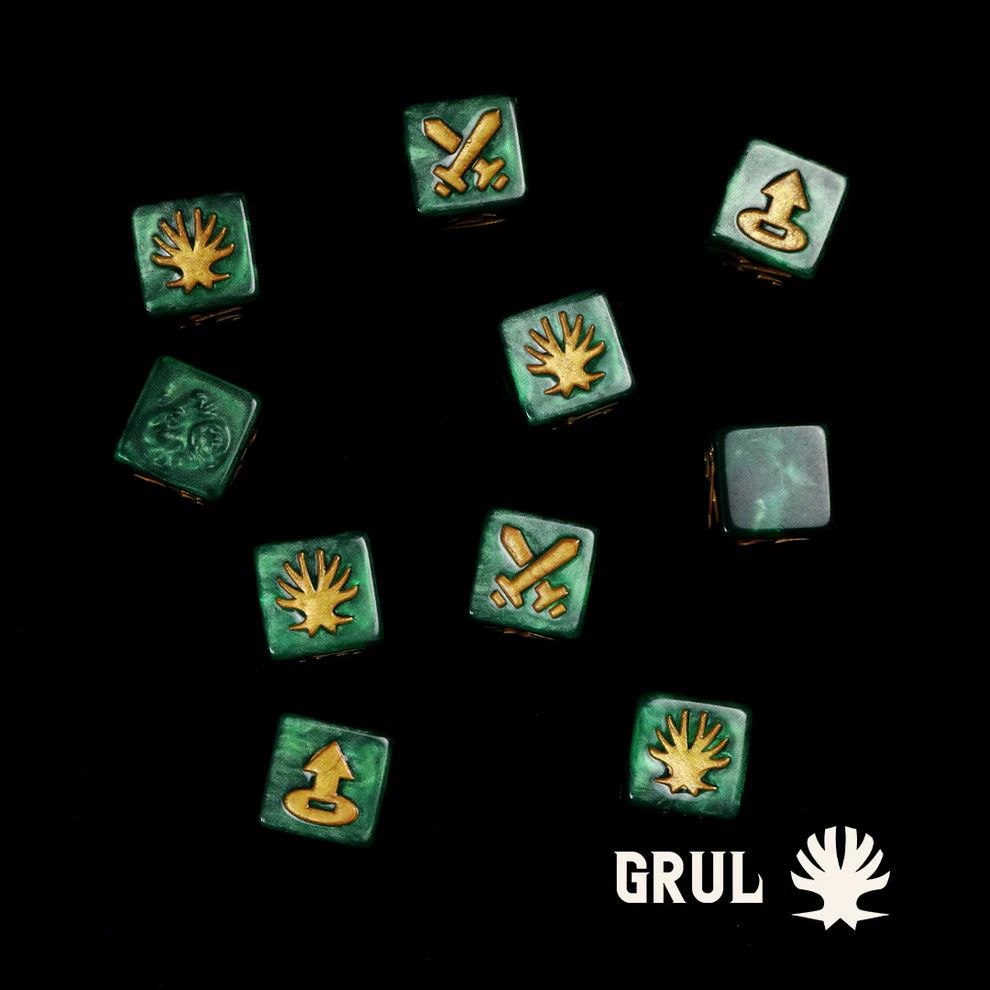 Judgement: God Dice -, Name: Grul (Green)