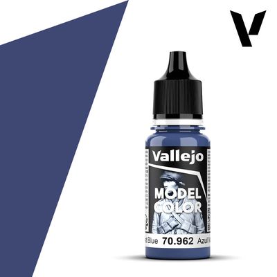 Vallejo Model Color Acrylic Paint Flat Blue 17mL