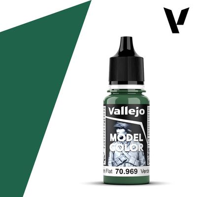 Vallejo Model Color Acrylic Paint Park Green Flat 17mL