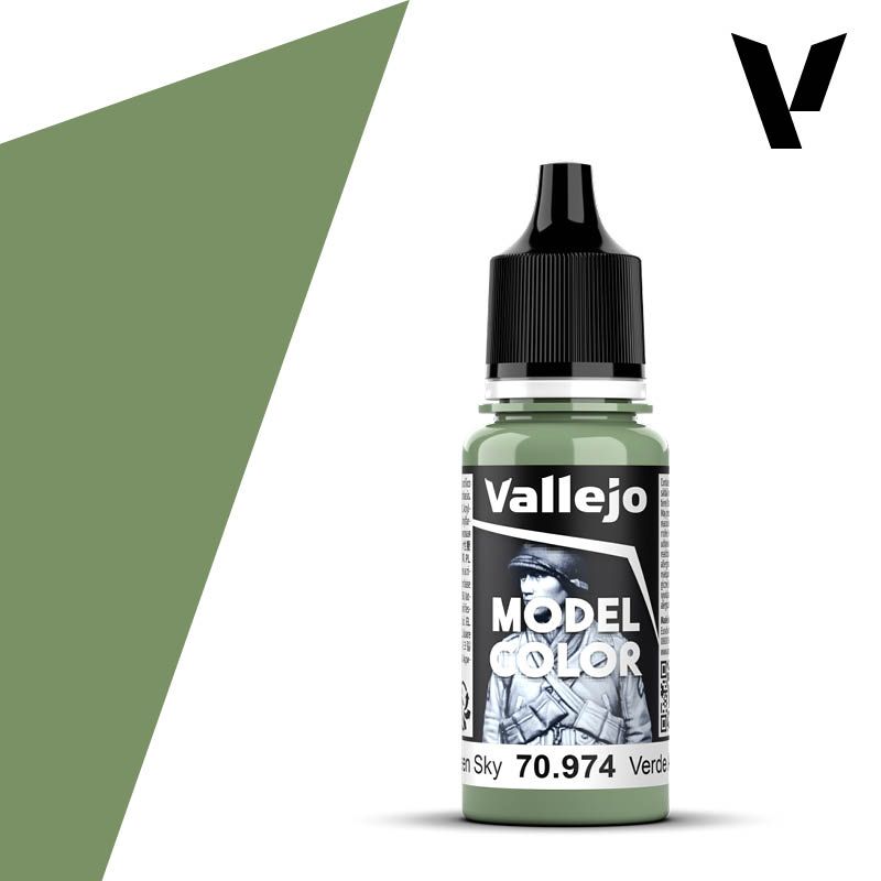 Vallejo Model Color Acrylic Paint Green Sky 17mL