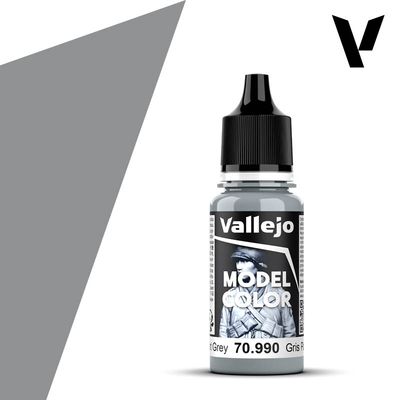 Vallejo Model Color Acrylic Paint Light Grey (17 mL)