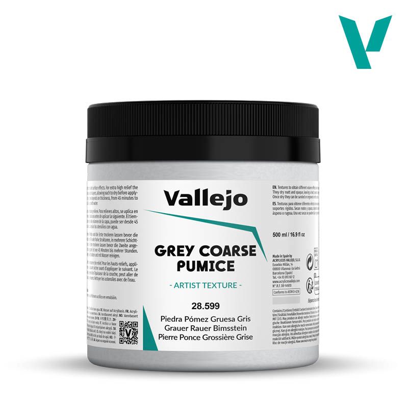 Vallejo Piedra Pomez Coarse Pumice Putty