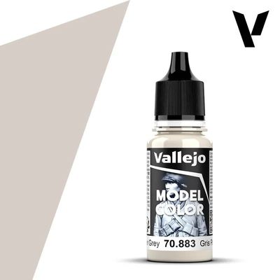 Vallejo Model Color Acrylic Paint Silver Grey 17mL