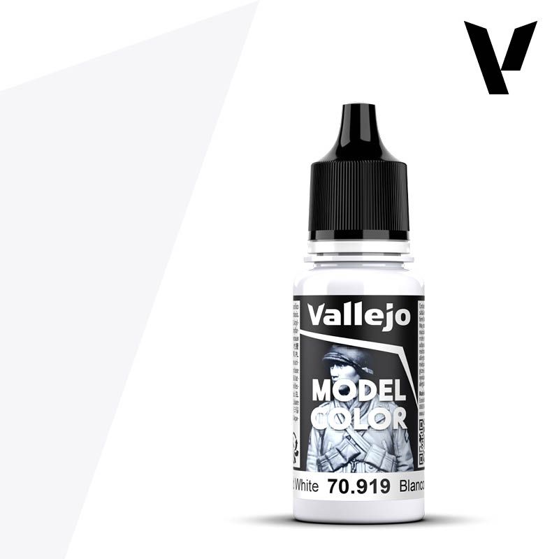 Vallejo Model Color Acrylic Paint Cold White 17mL