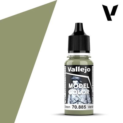 Vallejo Model Color Acrylic Paint Pastel Green 17 mL