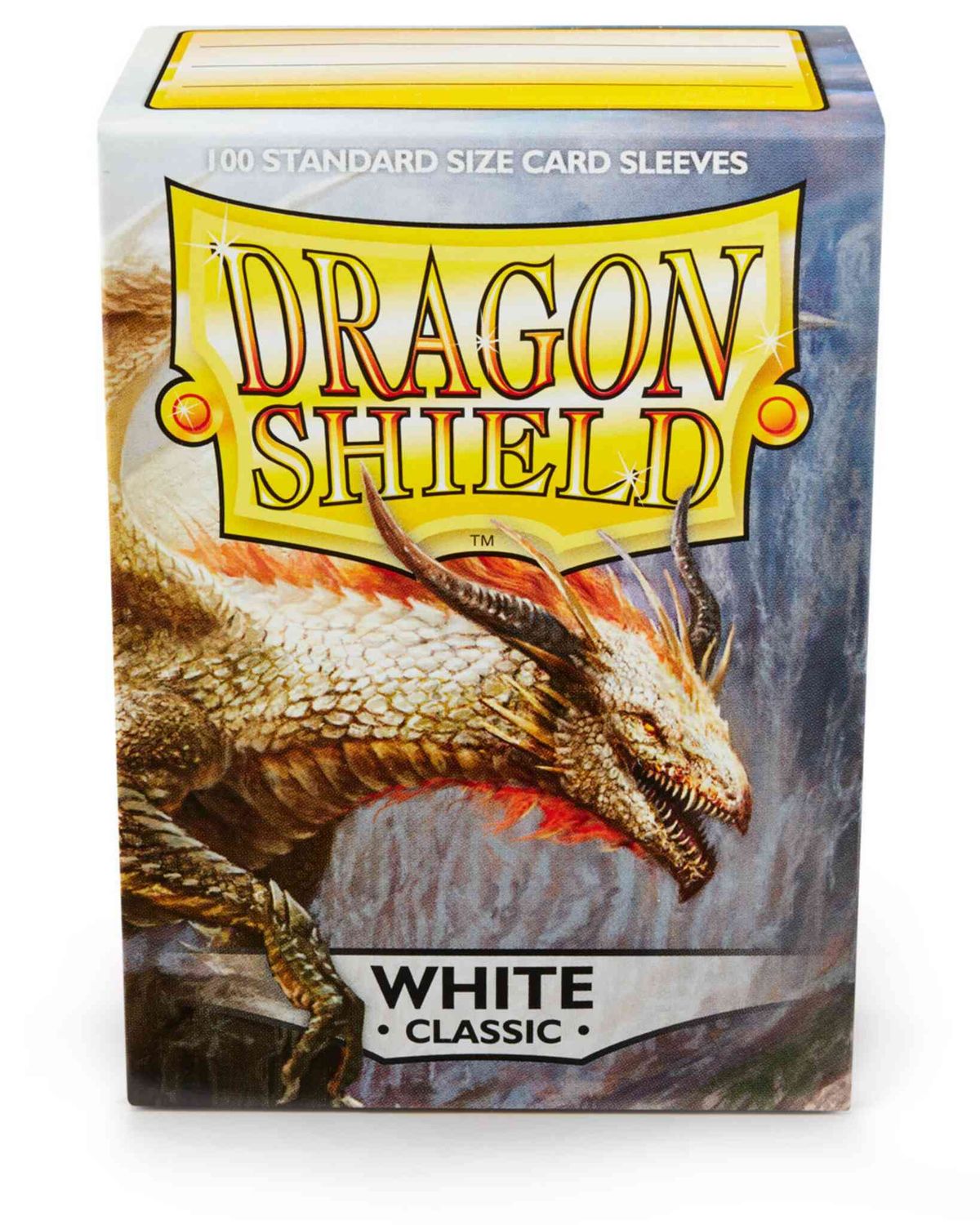 Sleeves - 63x88mm - Dragon Shield - 100/pk - Gloss - White
