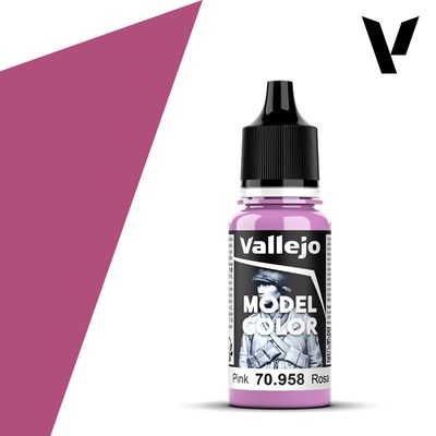 Vallejo Model Color Acrylic Paint Pink 17mL
