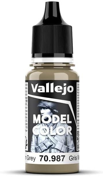 Vallejo Model Color Acrylic Paint Medium Grey 17mL