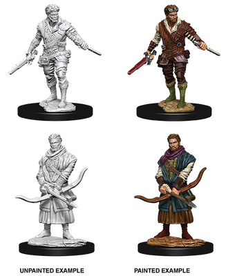 Wizkids Primed Miniatures - Hero - Human Rogue Male (73702)