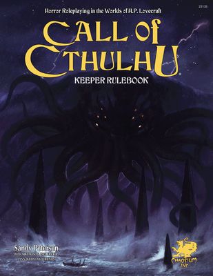 Call of Cthulhu RPG 7th Edition Keeper Rulebook