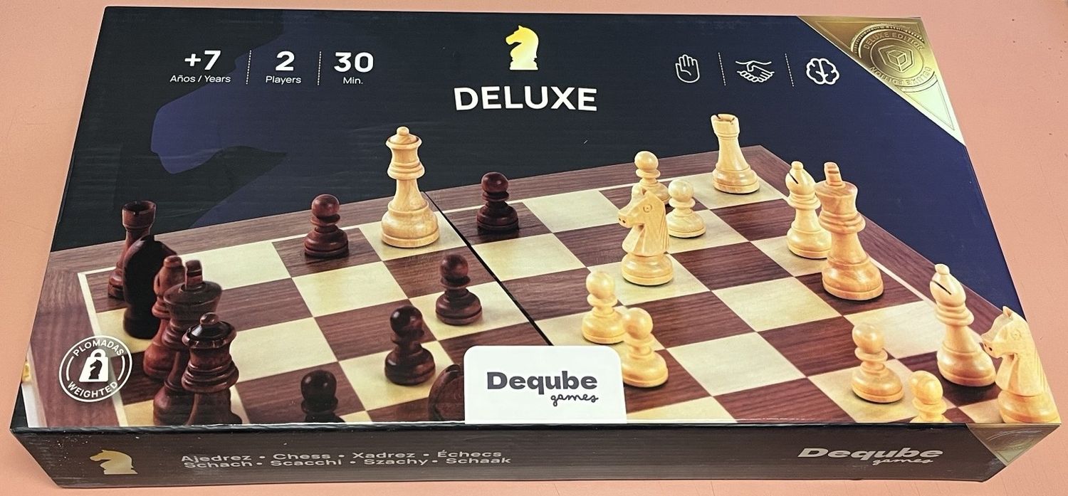 Chess Set 16" - Folding Wooden Board