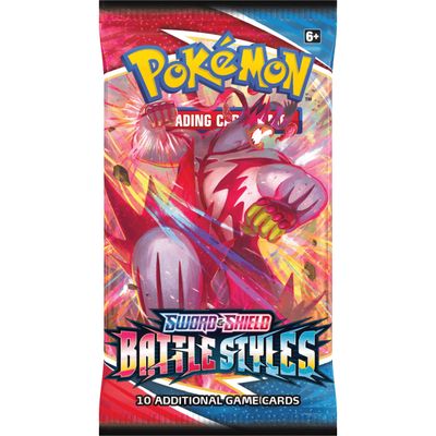 Pokemon TCG - Sword &amp; Shield: Battle Styles Booster Pack