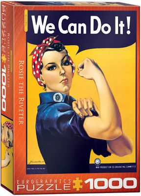1000 pcs - Rosie the Riveter We Can Do It!