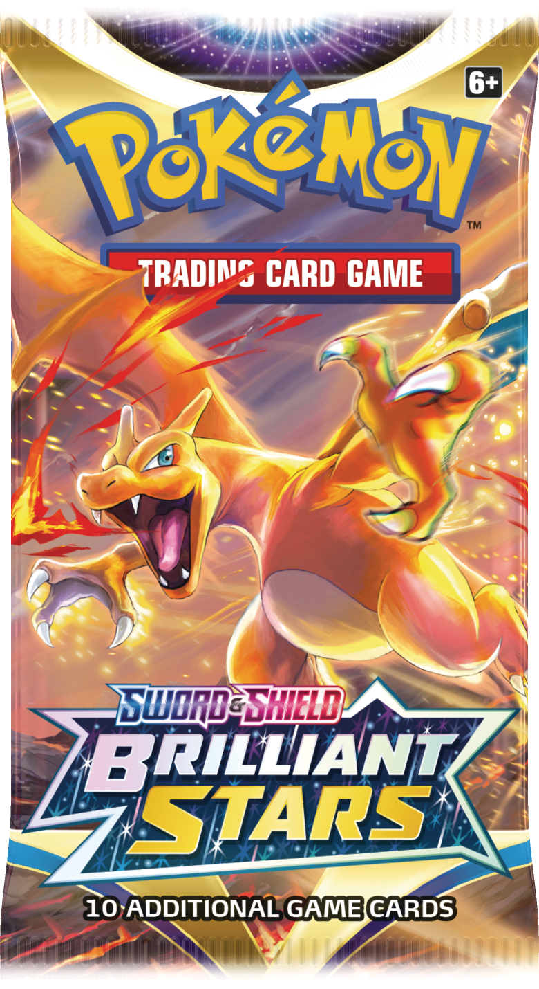 Pokemon TCG - Sword &amp; Shield: Brilliant Stars Booster Pack