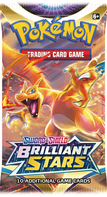 Pokemon TCG - Sword &amp; Shield: Brilliant Stars Booster Pack