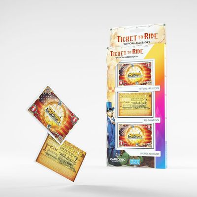 Sleeves - 46x70mm - Art Sleeves - Ticket to Ride
