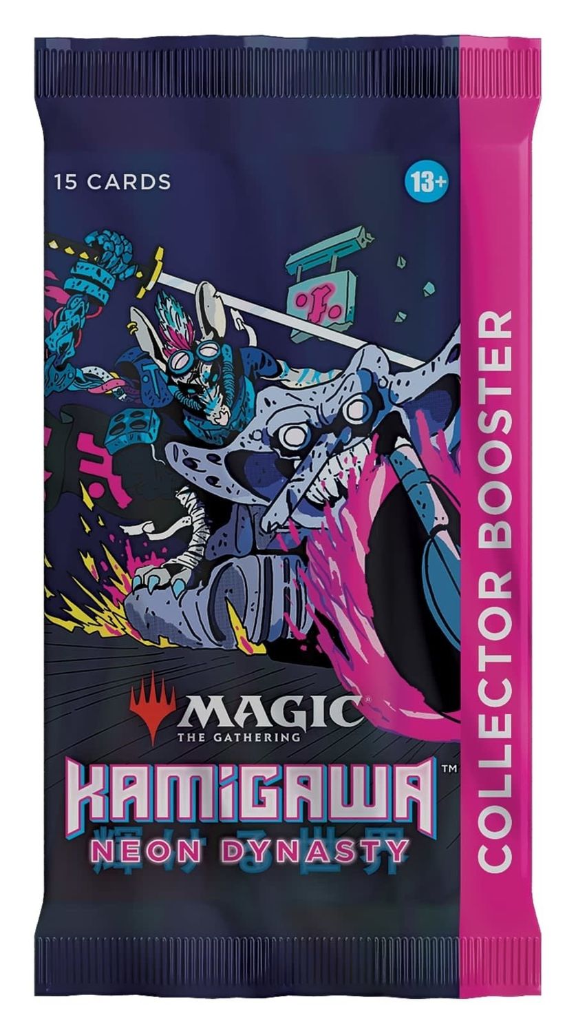 Magic The Gathering TCG Kamigawa Neon Dynasty Collector Booster Pack