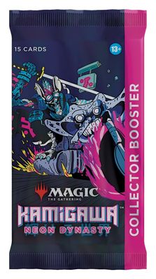 Magic The Gathering TCG Kamigawa Neon Dynasty Collector Booster Pack
