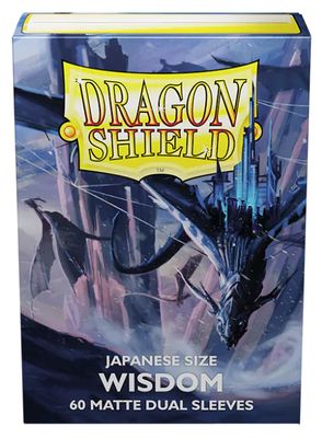 Sleeves - 59x86mm - Dragon Shield - 60/pk - Dual Matte - Wisdom