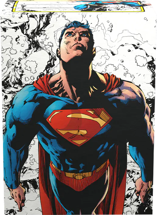 Sleeves - 63x88mm - Dragon Shield - 100/pk - Brushed Art - Superman Full Color