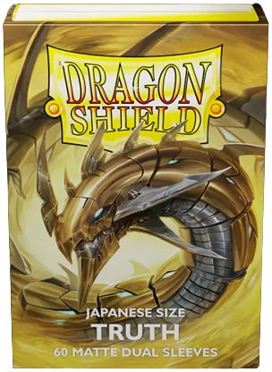 Sleeves - 59x86mm (Japanese) - Dragon Shield - 60/pk - Dual Matte - Truth