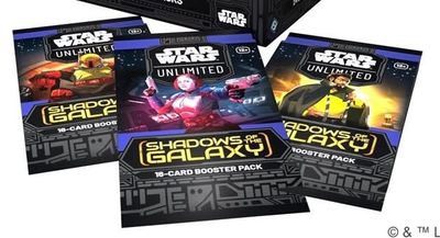 shadow of the galaxy booster box Star Wars: Unlimited Shadows of the Galaxy set focuses on the smugglers Star Wars: Unlimited - Shadows