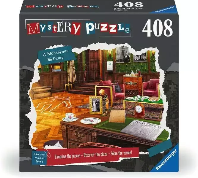 408 pcs - Mystery Puzzle: A Murderous Birthday