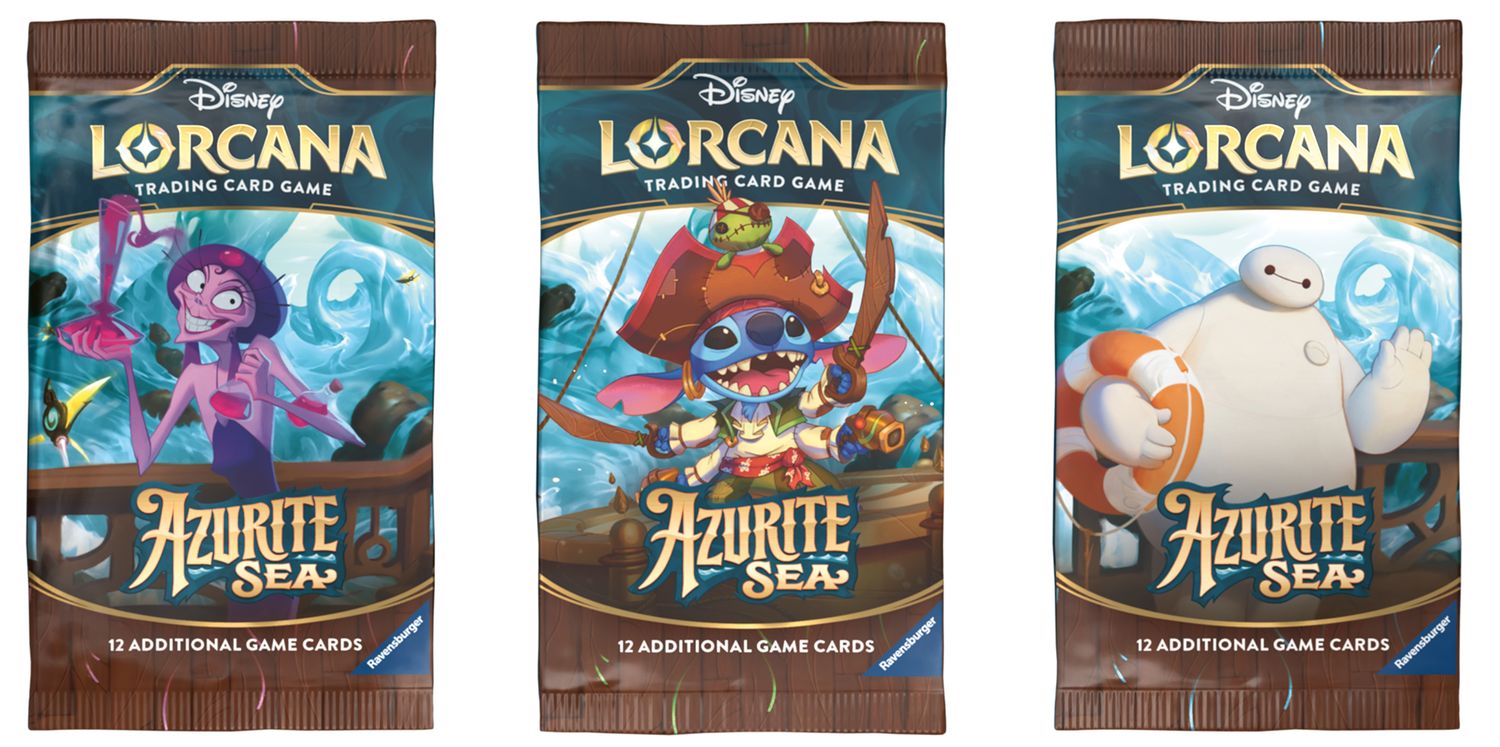 Disney Lorcana TCG Azurite Sea Booster Pack