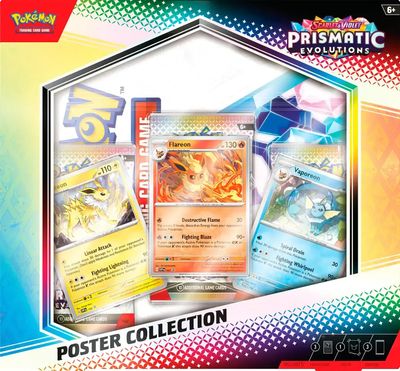 Pokemon TCG - Scarlet &amp; Violet Prismatic Evolutions: Poster Collection