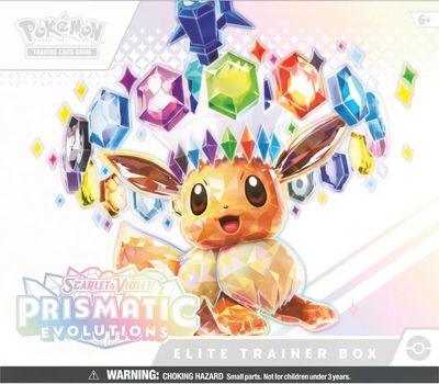 Pokemon TCG - Scarlet &amp; Violet Prismatic Evolutions: Elite Trainer Box