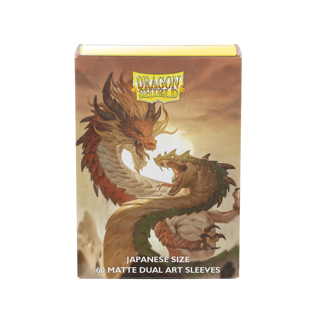 Sleeves - 59x86mm (Japanese) - Dragon Shield - 60/pk - Dual Matte - Wood Snake